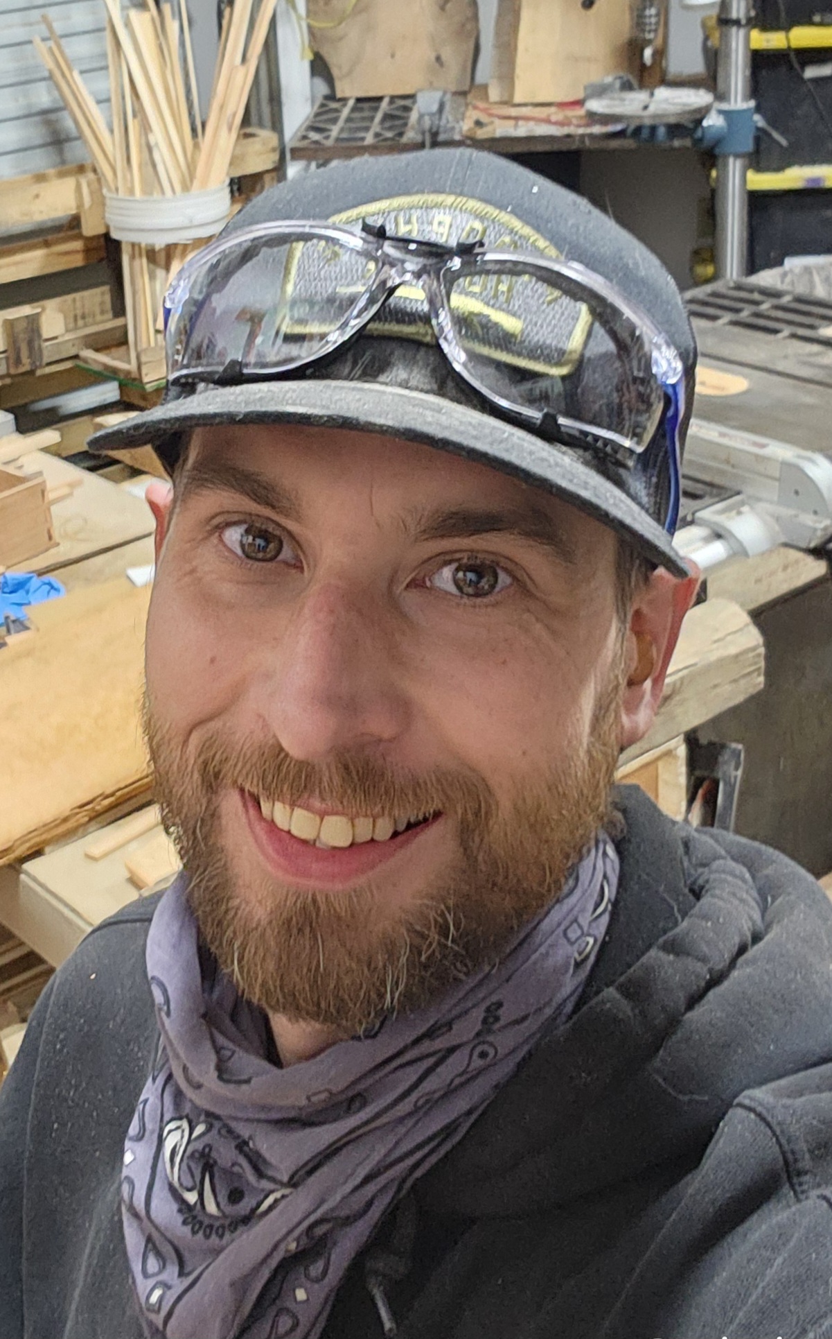 Jolly Roger the woodworker